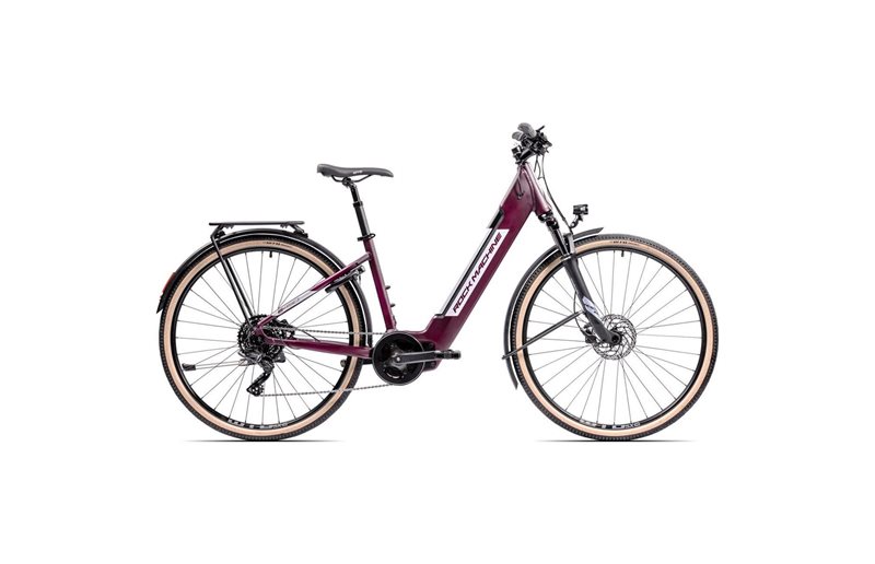 Naisten sähköpyörä Rock Machine Crossride Int E450 Lady Tou