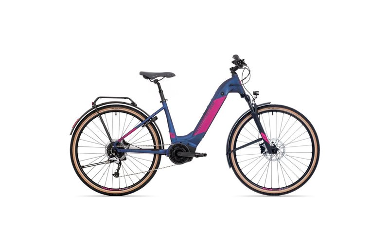 Naisten sähköpyörä Rock Machine Crossride Int E500 B Lady T