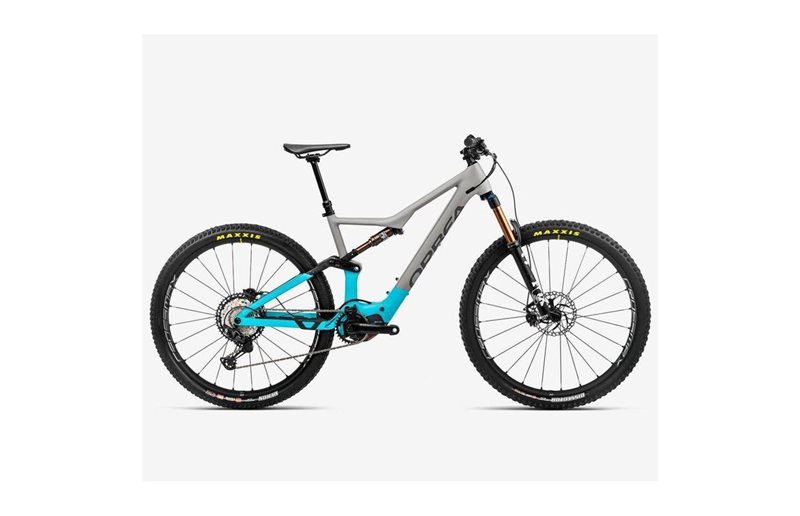 Orbea El MTB Rise H10 Mousegrey/Skyblue