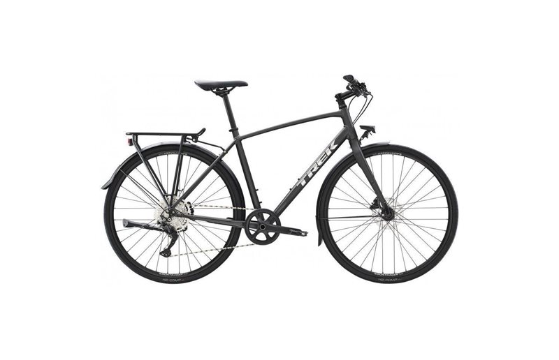 Trek Cityhybrid Fx 3 Disc Utstyrt Matte Dnister Black