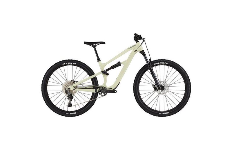 Täysjousto maastopyörä Maastopyörä Cannondale Habit 4 Ice Green