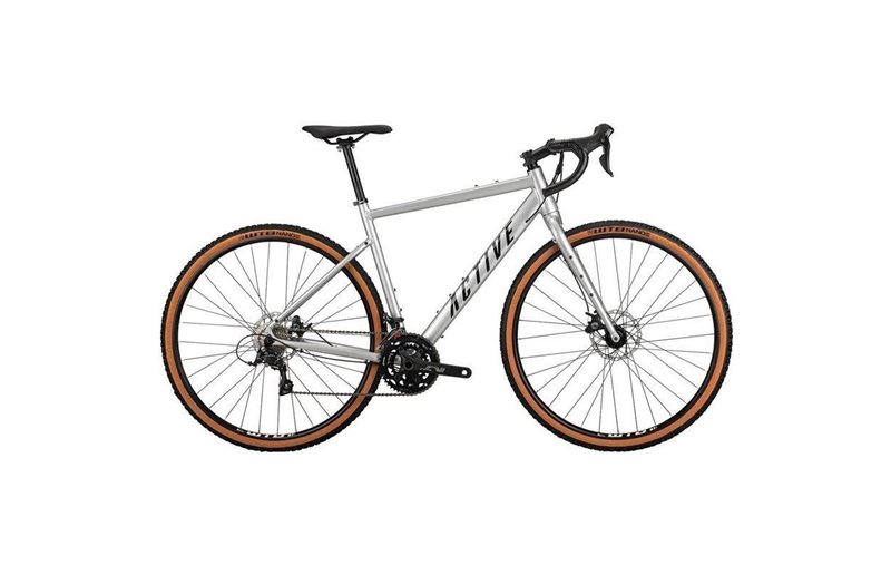 Active Gravel Bike Wanted 310 Sora Sølvmetallic