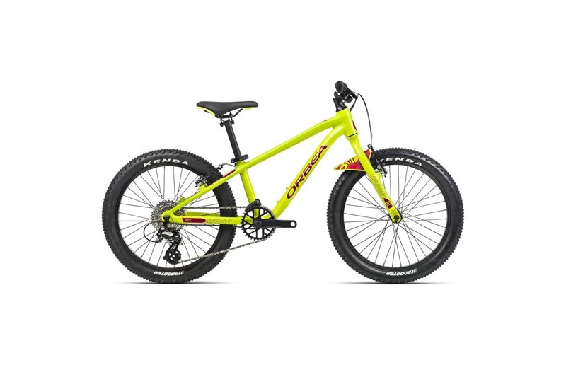 Orbea Lasten pyörä MX 20 TEAM Lime Green-Watermelon Red
