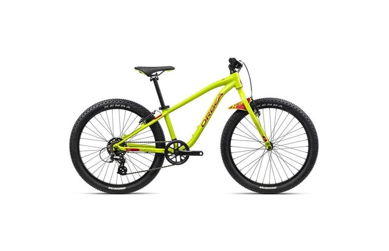 Orbea Lasten pyörä MX 24 Dirt Lime Green-Watermelon Red
