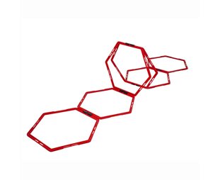 Vidaxl Agility-Hinder Hexagon 6 Delar