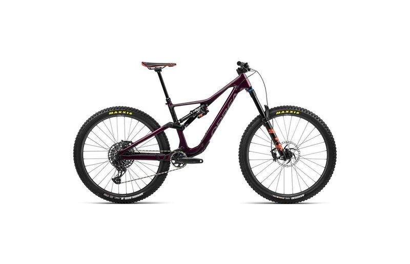 Enduro maastopyörä Orbea Rallon M10 Metallic Mulberry -Black