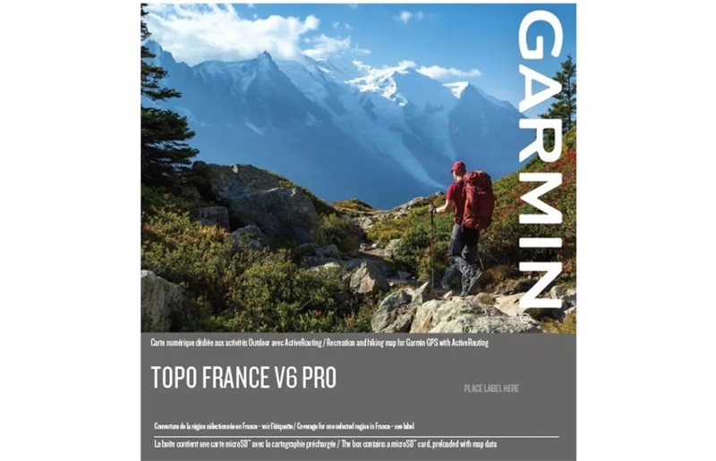 Garmin Kartta MicroSD/SD: Topo Ranska V6 Pro, Full