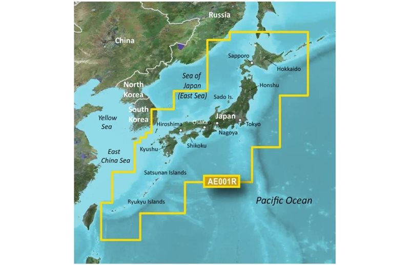 Garmin Kartta MicroSD/SD: Hxae001r - Japan