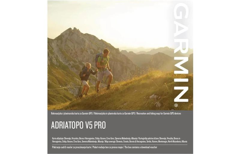 Garmin MicroSDT/SDT-kort: Adriatopo V4 Pro