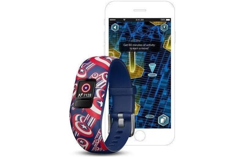 Aktiivisuusranneke Garmin vívofit Jr. 2 Blue