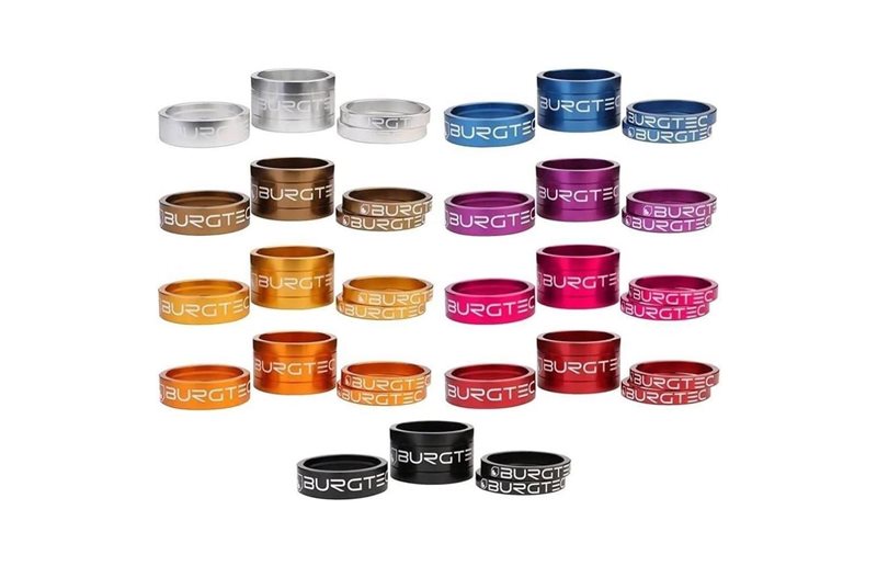 Burgtec Ohjainkannattimen Spacerit Stem Spacers Pinkki