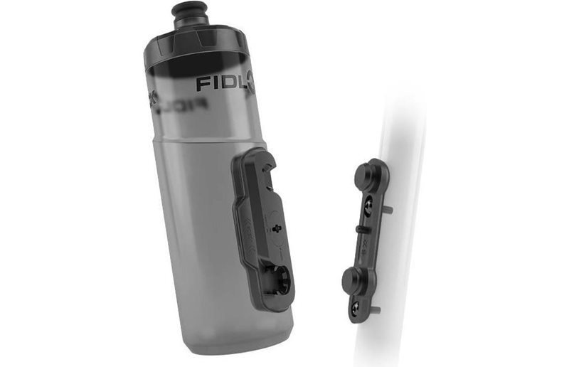 Fidlock Juomapullo magneettitelineellä TWIST 600ml w/ Base Harmaa