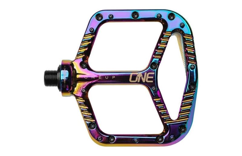 OneUp Pedaler Plattform Aluminium Oil Slick