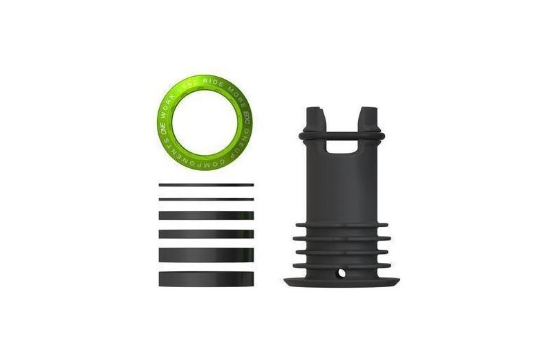 OneUp Styrlager Lock EDC Top Cap Grön