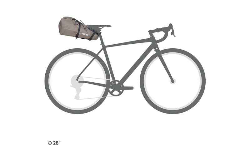 Ortlieb Satulalaukku Seat-Pack QR 13L Ruskea