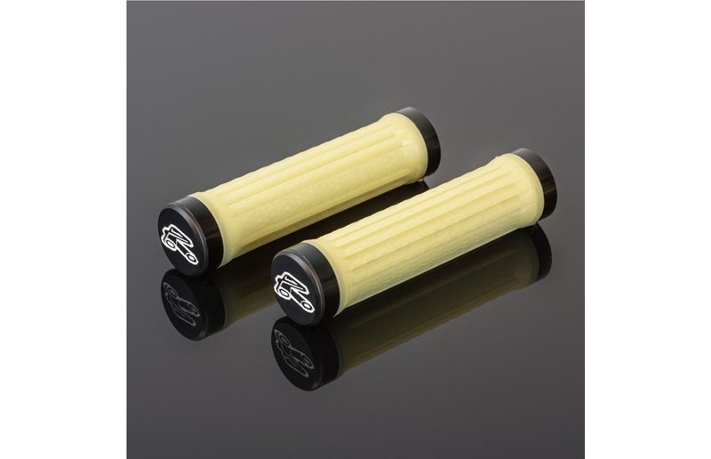 Renthal Kädensijat Traction Lock-On Grip Kevlar Yellow