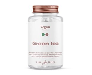 Antioxidanter GAAM Life Series Vegan Green Tea 60 caps