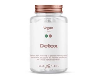 Viktminskning GAAM Life Series Vegan Detox 60 st