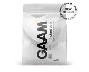 Kosttillskott GAAM Instant Oats 1 kg