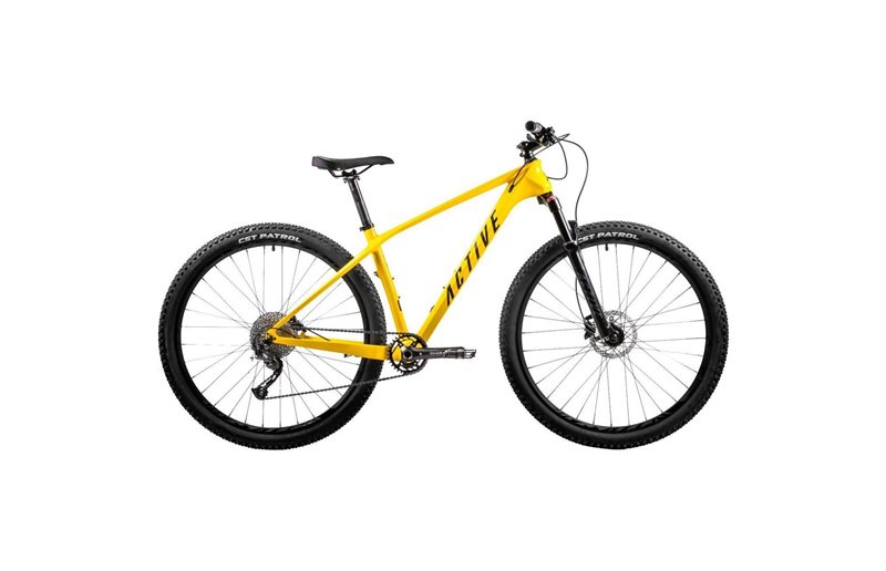 Active Hardtail MTB Fly Carbon 110 29 Gul