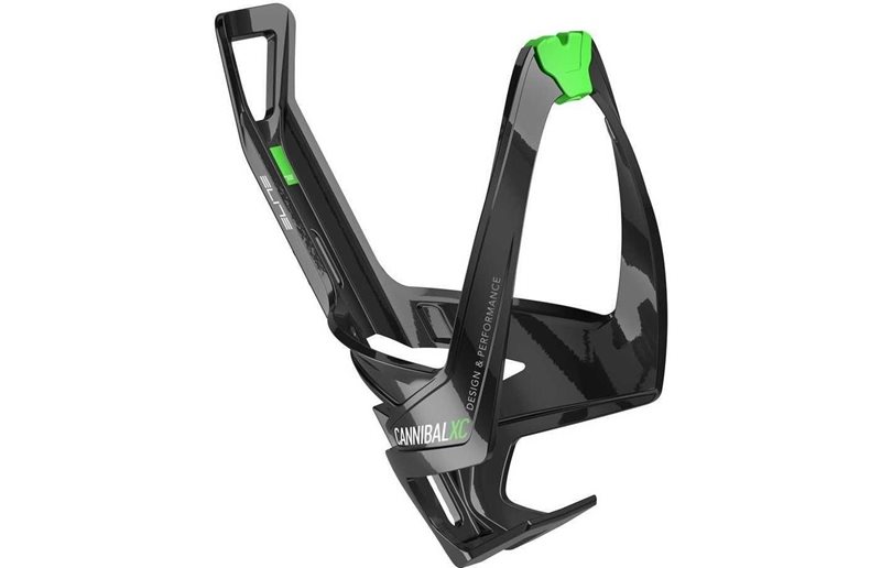 Elite Juomapulloteline Cannibal Xc Black Glossy, Green