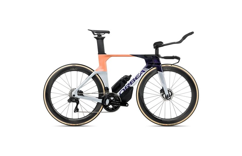 Orbea Triathlon Ordu M10iLTD Halo Silver/Tanzanite C. View/Orang