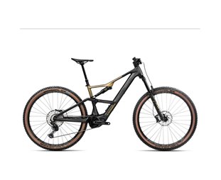 Orbea El MTB Rise SL H20 Diamond Black/Splash Olive Green
