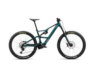 Sähkömaastopyörä Orbea Rise LT H10 Escape Green/Splash Ice Green