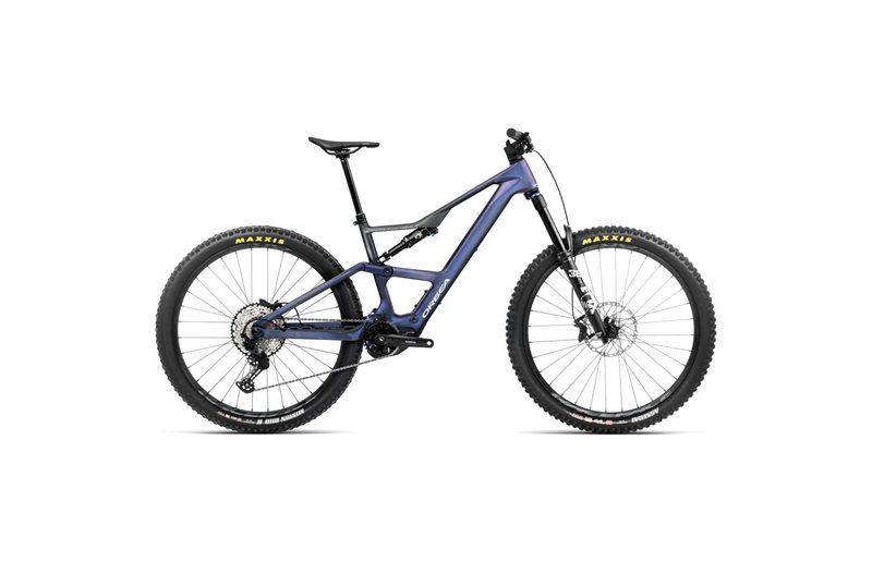 Sähkömaastopyörä Orbea Rise LT M20 420W Tanzanite Carbon View/Carbon Raw