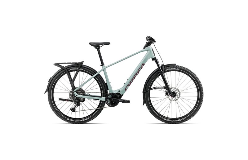 Sähköpyörä Orbea Kemen Adv 20 Blue Stone/Brugundy