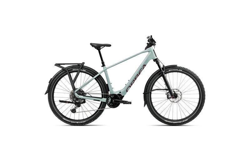 Sähköpyörä Orbea Kemen Adv 10 Blue Stone/Brugundy
