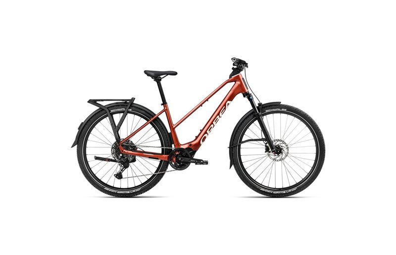 Orbea Elcykel Hybrid Kemen Adv 20 Mid Mars Red/Ivory White