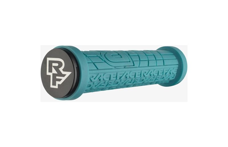Raceface Cykelhandtag Grippler Lock-On Grips Turquoise