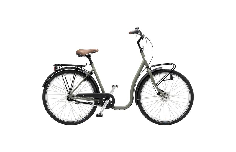 Skeppshult Damcykel Dela 7-Vxl Oliv Matt