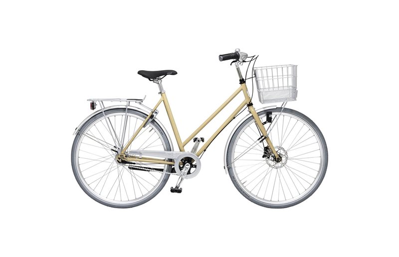 Skeppshult Hybridcykel Favorit Dam 7-Vxl Blek Sol