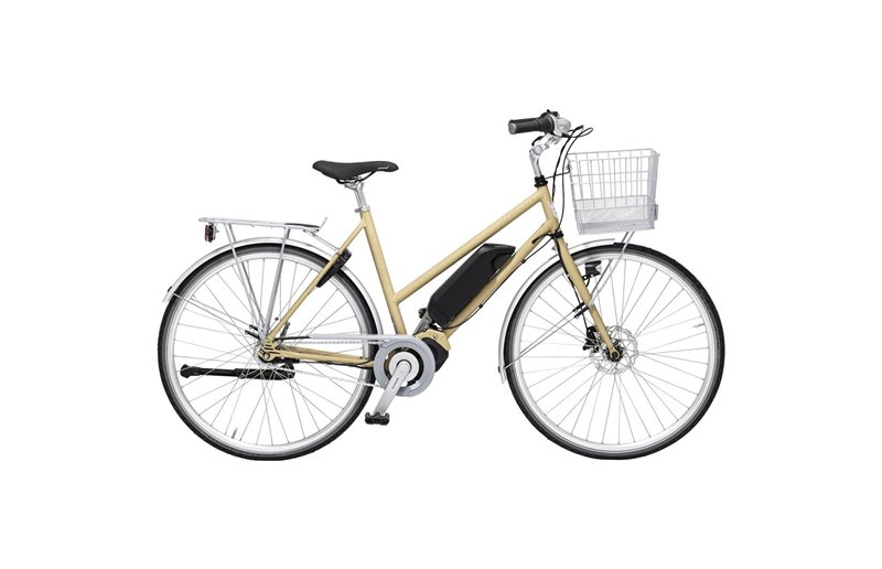 Naisten sähköpyörä Skeppshult Favorit El 7-vaihteinen Vaalea Aurinko Matt