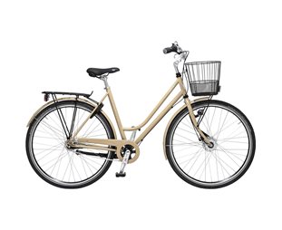 Skeppshult Damecykel Nova Premium 7-Vxl Lys Fersken