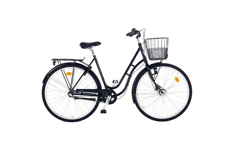 Skeppshult Damcykel Original 3-Vxl Spegelsvart