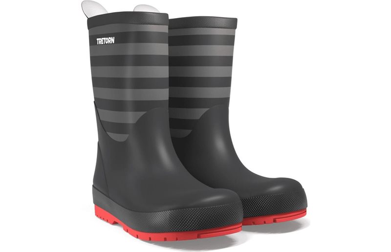 Tretorn Kumisaappaat Lapset Gränna Black/Grey