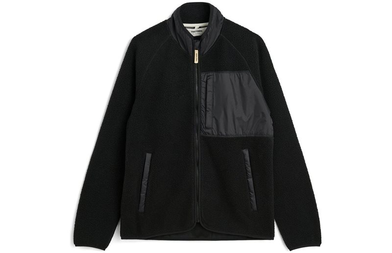 Tretorn Takki Farhult Pile Patch Jacket Black