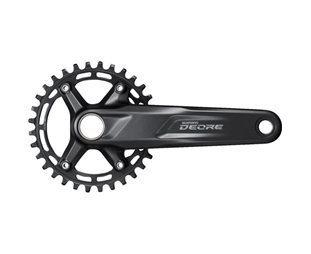 Shimano Vevparti Deore FC-M5100 1 x 10-11 Växlar 32T 175 mm Svart