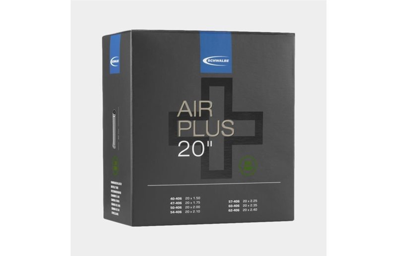 Schwalbe Air Plus Cykelslang (54-70x406) Bilventil 40 mm