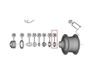 Shimano Kulring 7/32" 9st SG-3D55
