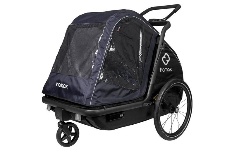 Sadesuoja Hamax Pluto Rain Cover L Navy/Musta