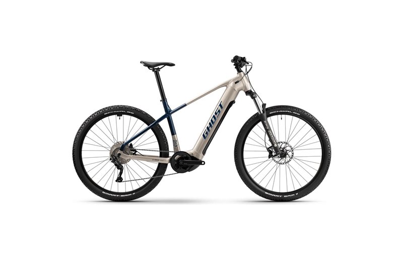 Naisten sähköpyörä Ghost E-Teru B Universal EQ Low Grey/Blue