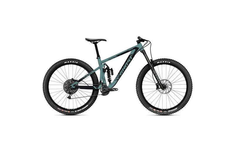 Ghost Heldämpad MTB Riot Enduro AL/AL U Essential Blue/Black/Grey Matt