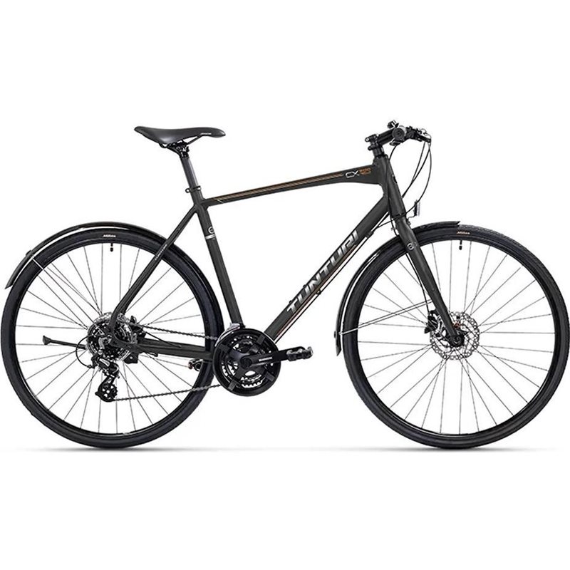 Tunturi 500 Tunturi Road Bike Cityhybrid Tunturi CX500 High Dark