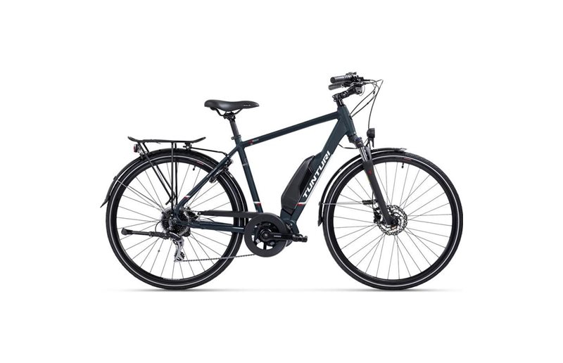 Tunturi Elcykel Hybrid eMotion Herr Dark Blue/Grey/Red