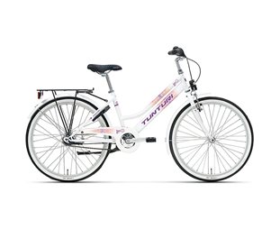 Tunturi Barncykel Spin F24 White/Purple/Coral