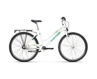 Tunturi Barncykel Spin F26 White/Green/Lime